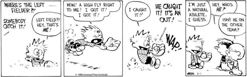 Illustration for article titled Calvin and Hobbes Showed The Trouble With Organized Sports And Father Figures